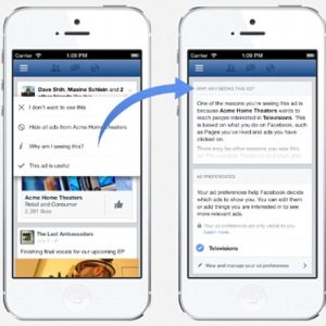 Facebook wants to strain your mobile advertising third-party applications