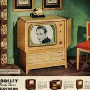 The artistry of early television sets
